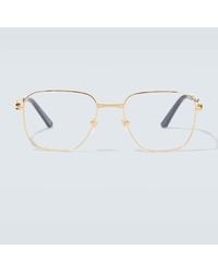 Cartier - Santos De Cartier Square Glasses - Lyst