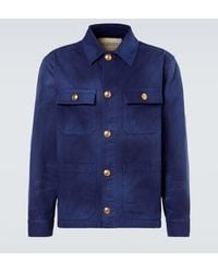 Valentino - Jacke Aus Baumwolle - Lyst