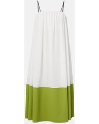 Proenza Schouler - Label Saria Crepe Jersey Midi Dress - Lyst