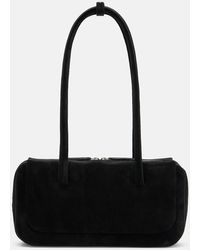 Aesther Ekme - Schultertasche Lagune Mini Aus Veloursleder - Lyst