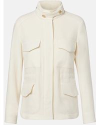 Loro Piana - Traveller Mini Linen Crepe Field Jacket - Lyst