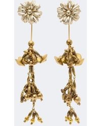 Dries Van Noten - Embellished Drop Earrings - Lyst