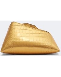 The Attico - 8:30Pm Small Croc-Effect Leather Clutch - Lyst