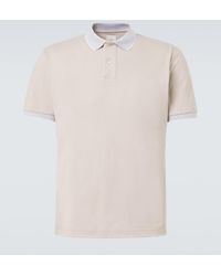 Eleventy - Polo De Pique De Algodon - Lyst