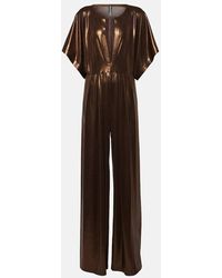 Norma Kamali - Rectangle Jog Jersey Jumpsuit - Lyst