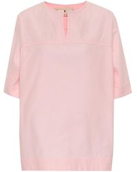 Marni Top in cotone e lino - Rosa