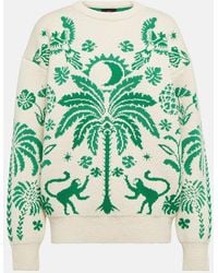 Alanui - Pullover Explosion of Nature in jacquard - Lyst