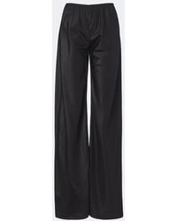The Row - Gala Silk Wide-Leg Pants - Lyst