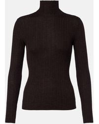 Agnona - Turtleneck Cashmere, Wool, And Silk Sweater - Lyst
