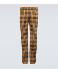 Wales Bonner - Samuel Checked Track Pants - Lyst