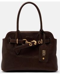 Miu Miu - Aventure Small Leather Shoulder Bag - Lyst