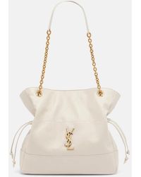 Saint Laurent - Jamie Shopping Small Leather Shoulder Bag - Lyst