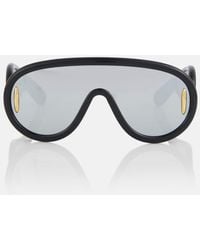 Loewe - X Paula's Ibiza G000487X01 Wave Mask Round-Frame Acetate Sunglasses - Lyst