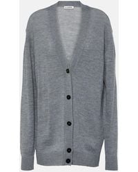 Jil Sander - Cardigan Aus Wolle - Lyst