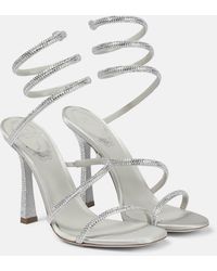 Rene Caovilla - Cleo 105 Embellished Sandals - Lyst