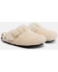 Birkenstock - Boston Shearling Clogs - Lyst