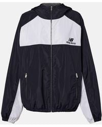 Miu Miu - X New Balance Chaqueta Deportiva De Popelin - Lyst