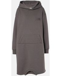 MM6 by Maison Margiela - Cotton-Blend Jersey Sweater Dress - Lyst