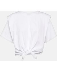Isabel Marant - Camiseta Zelikia En Jersey De Algodon - Lyst