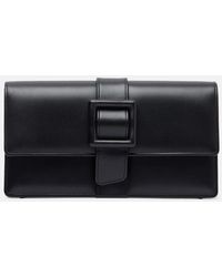 Manolo Blahnik - Maygot Leather Clutch - Lyst