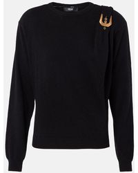 Versace - Medusa Heritage Virgin Wool Sweater - Lyst