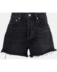 Citizens of Humanity - Marlow Vintage Mid-Rise Denim Shorts - Lyst