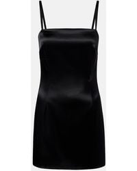 Dolce & Gabbana - Satin Slip Dress - Lyst