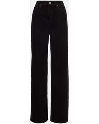 RE/DONE - High-Rise Wide-Leg Jeans - Lyst