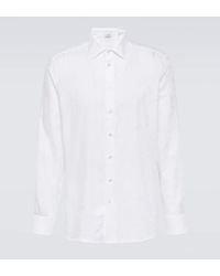 Etro - Camisa de algodon con paisley - Lyst