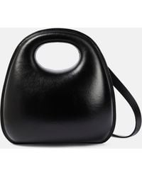 Lemaire - Egg Leather Shoulder Bag - Lyst