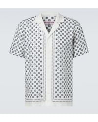 Orlebar Brown - Maitan Printed Bowling Shirt - Lyst