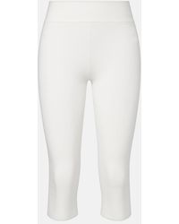 TOTEME - Knitted Capri Leggings - Lyst