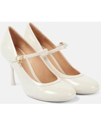 Gianvito Rossi - 85 Patent Leather Mary Jane Pumps - Lyst