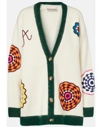 ALÉMAIS - Crochet-Trimmed Cardigan - Lyst