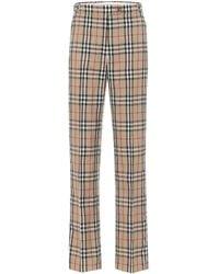 burberry high waisted pants