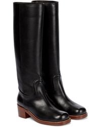 Gabriela Hearst Marion Leather Boots - Black
