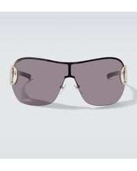 Gucci - Sign Shield Sunglasses - Lyst