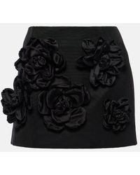 Dolce & Gabbana - Minirock Aus Einem Baumwollgemisch - Lyst