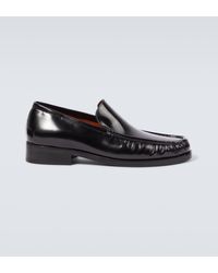 Acne Studios - Leather Loafers - Lyst