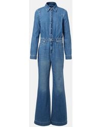 7 For All Mankind - Jumpsuit Aus Denim - Lyst