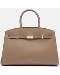 DeMellier - Hudson Midi Leather Top-Handle Bag - Lyst