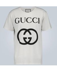 Gucci - Oversize T-shirt With Interlocking G - Lyst