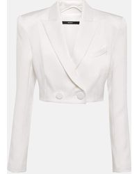 Alex Perry - Blazer Cropped Parker - Lyst