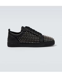 Christian Louboutin - Sneakers Louis Spikes Junior Aus Leder - Lyst
