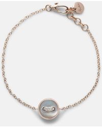 Pomellato - Pom Pom Dot 18Kt Rhodium-Plated Rose Bracelet With Mother-Of-Pearl And Diamonds - Lyst
