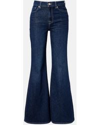 7 For All Mankind - High-Waisted Flared Jeans - Lyst