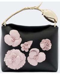 Erdem - Bloom Mini Applique Leather Top-Handle Bag - Lyst