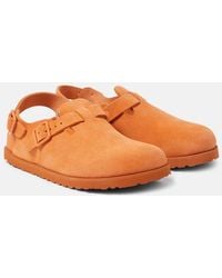 Birkenstock - Tokio Suede Mules - Lyst