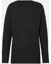 Totême - Twisted Rib-knit Wool Sweater - Lyst