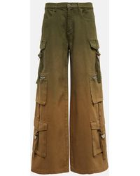 Dion Lee - High-rise Cotton Cargo Pants - Lyst